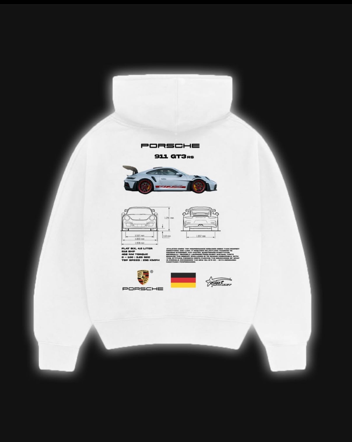 Porsche GT3RS Hoodie