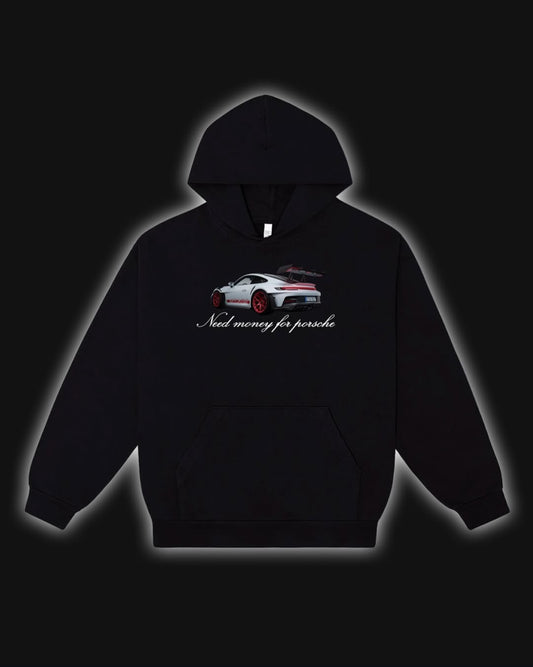 Porsche GT3RS Hoodie Black